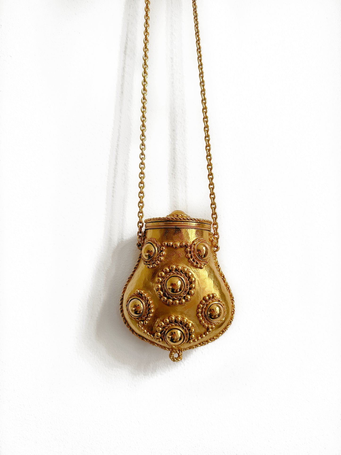 Sonia Rykiel gold purse