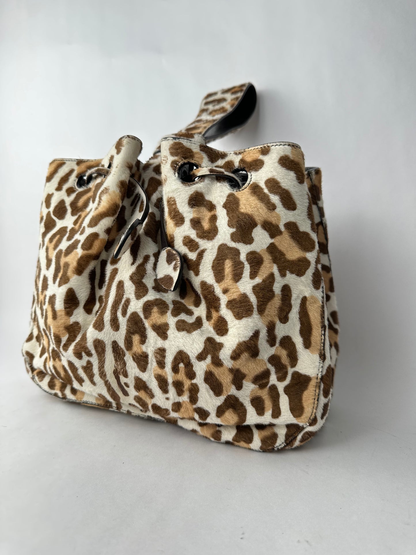 Alaia leopard print bag