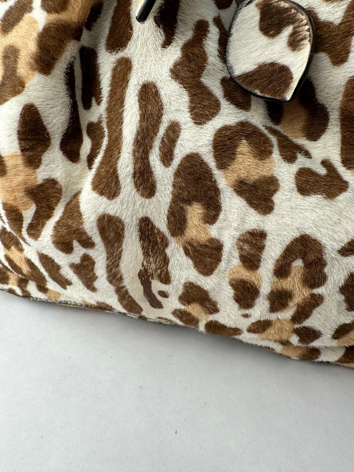 Alaia leopard print bag