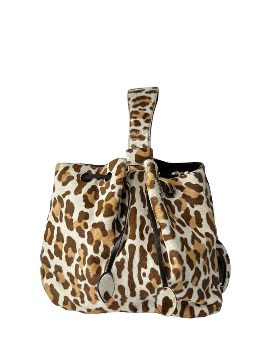 Alaia leopard print bag